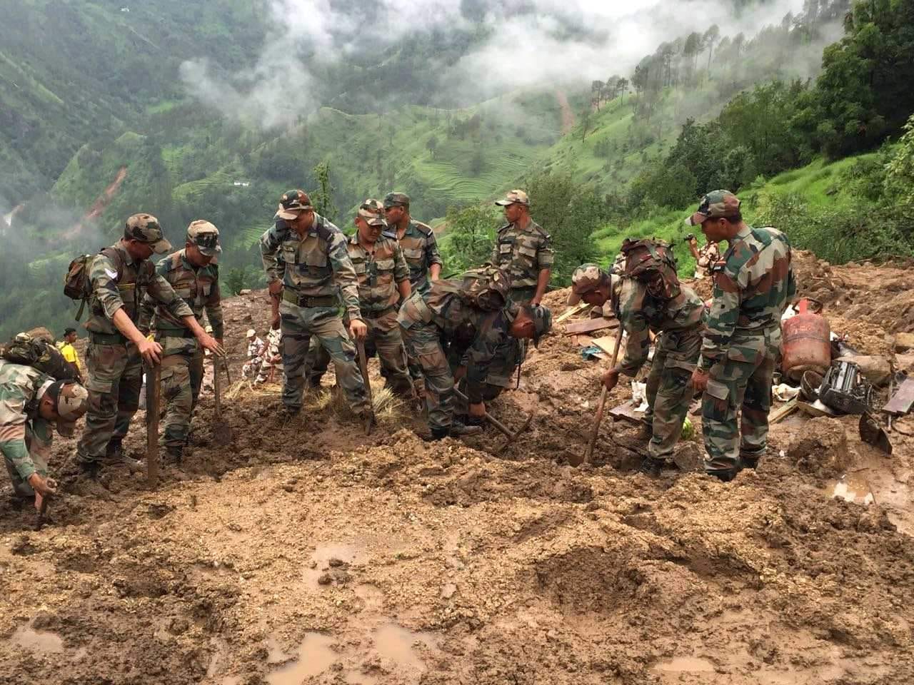 army saves woman life in pithoragarh cloudburst