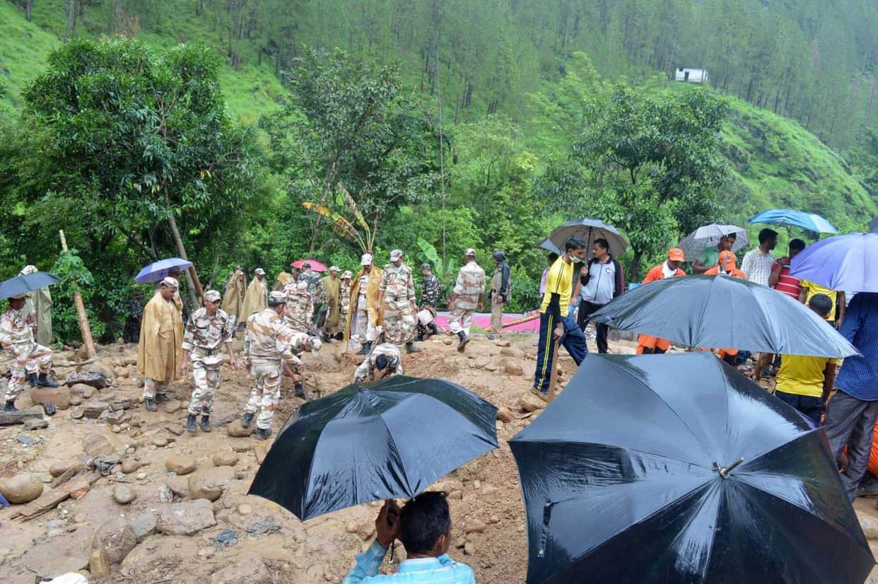 help to disaster effected bastari village.