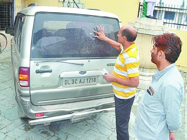 Registrar's son firing on
