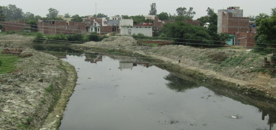 After metering began cleaning the river