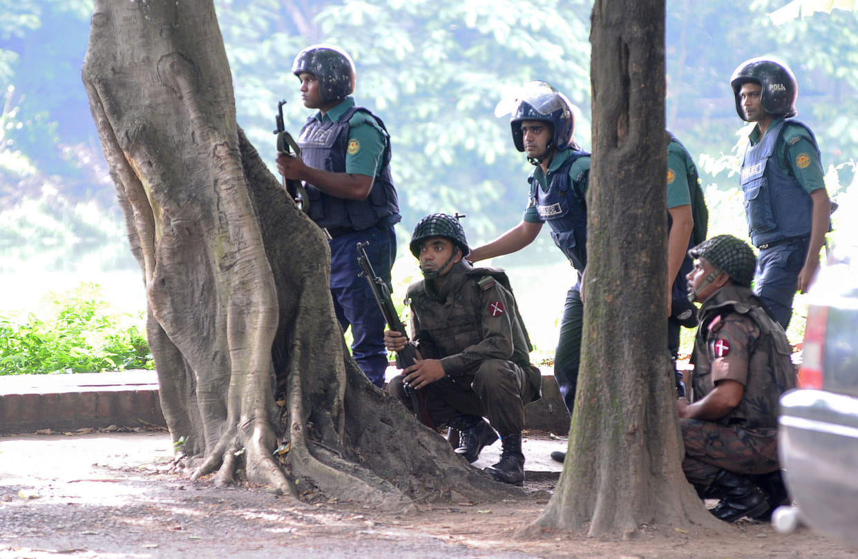attack in bangladesh's capital dhaka