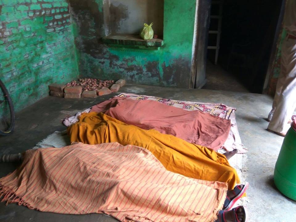 after two son killed aunt and her lover suicide at fatehabad, pictures