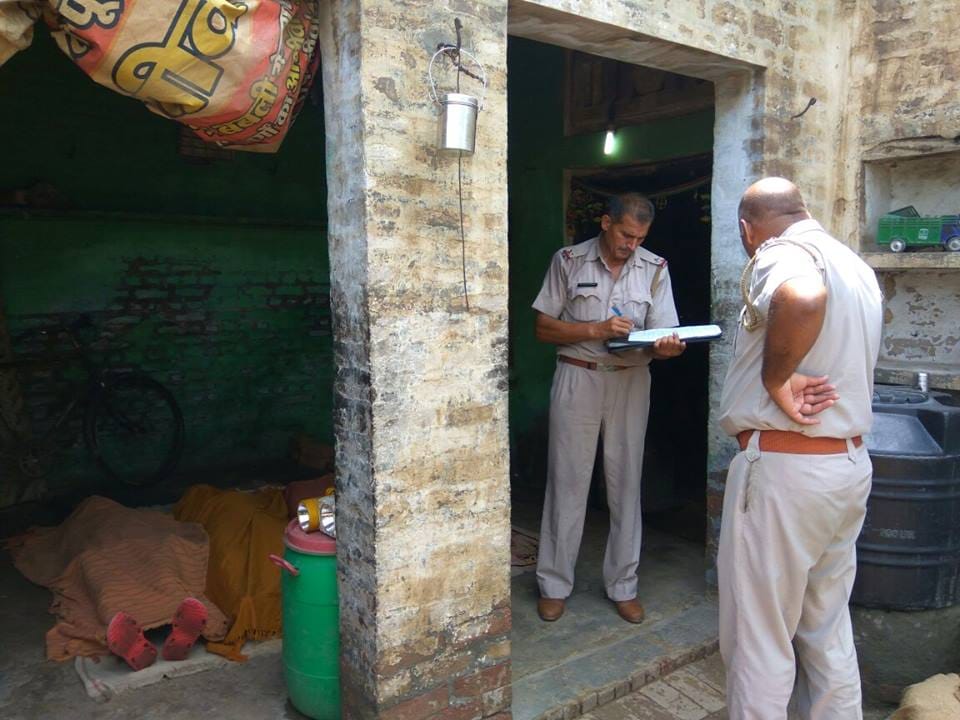 after two son killed aunt and her lover suicide at fatehabad, pictures
