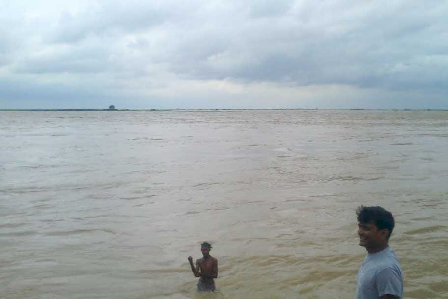 The movement is left to Haridwar Water going , felling threatens