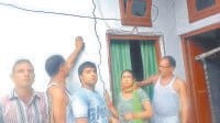 water logging, house damage, publice angry kaithal