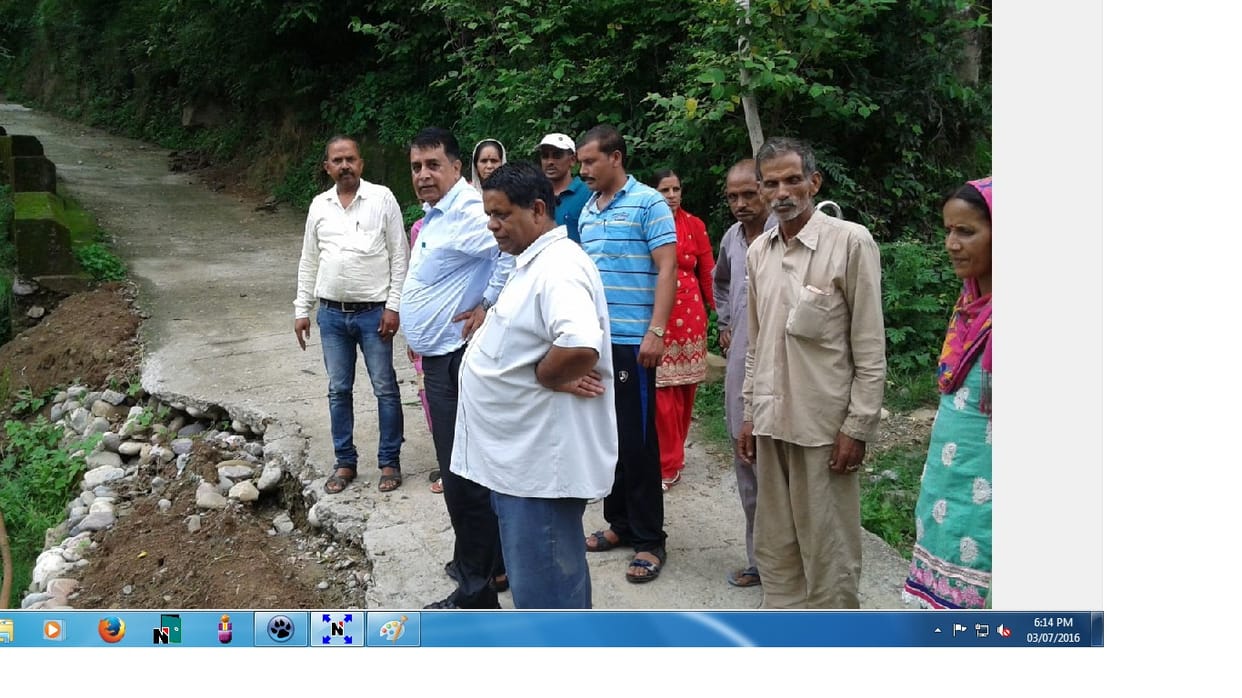 landslide in sahathi 