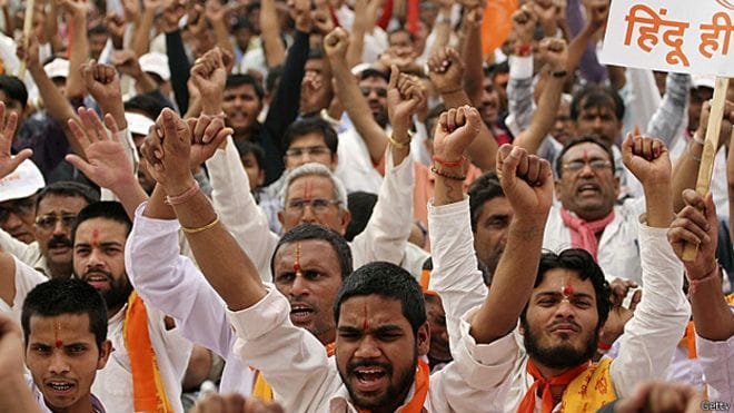 hashtag NationWantsRamMandir was trending on twitter yesterday
