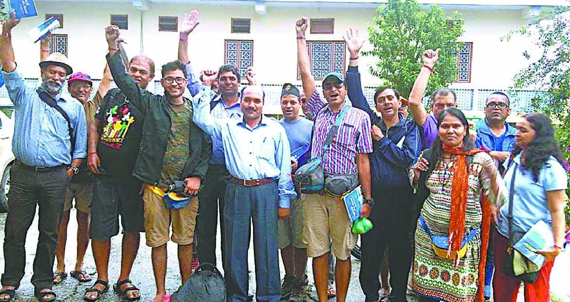 Among the first group of passengers returned trouble