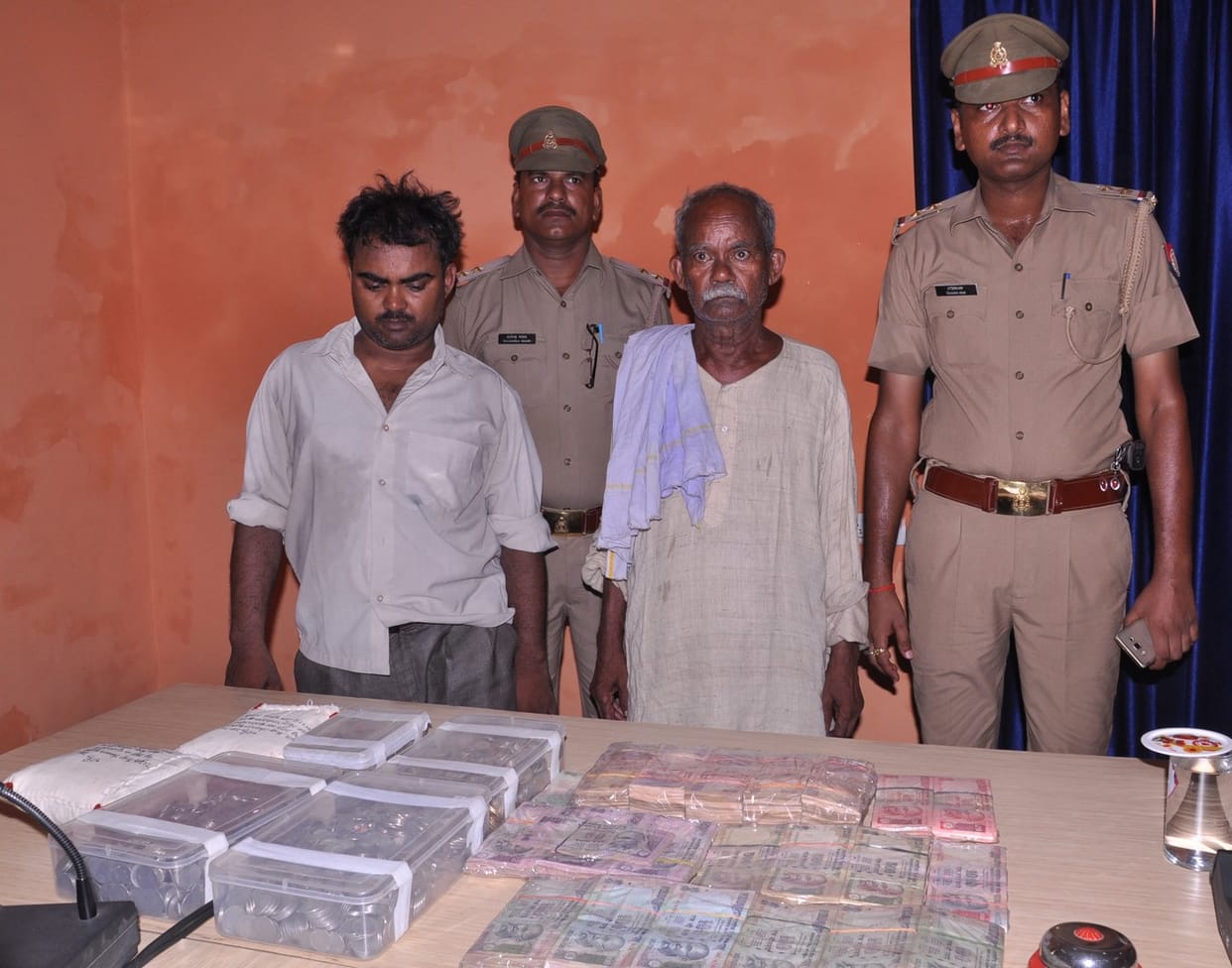 Two smugglers arrested with 84 kg ganja