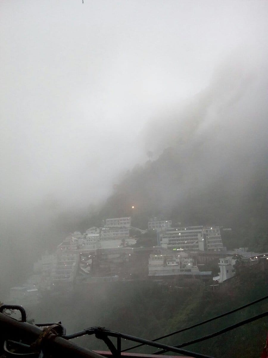 preparation start for navratri in vaishno devi