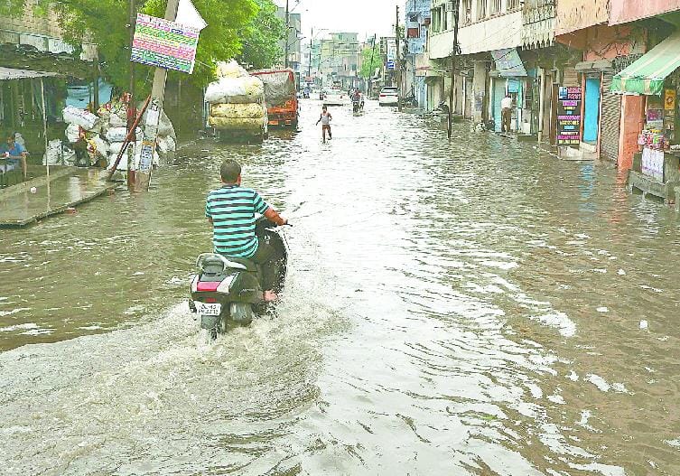 Monsoon, Rain, Problems, Water logging, Yamunanagar