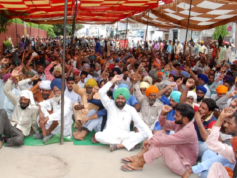  Workers, not pay, DC Daft, picketing, CM, OM, Sangrur