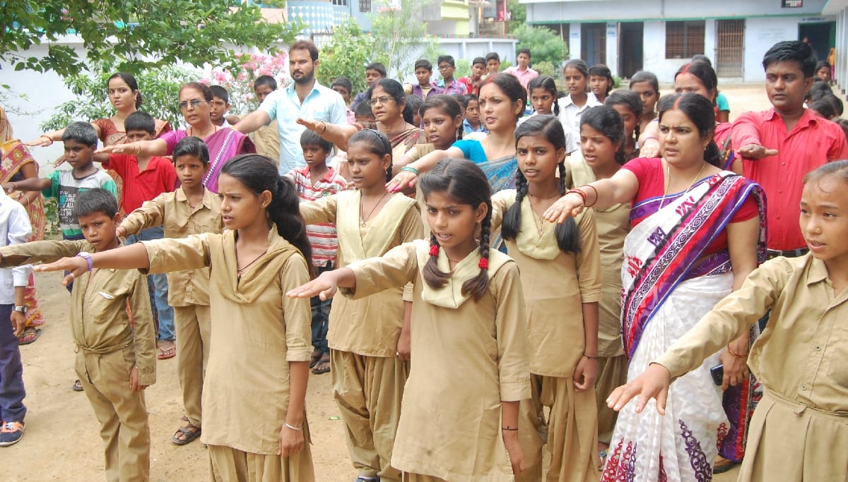 Children pledged environmental protection