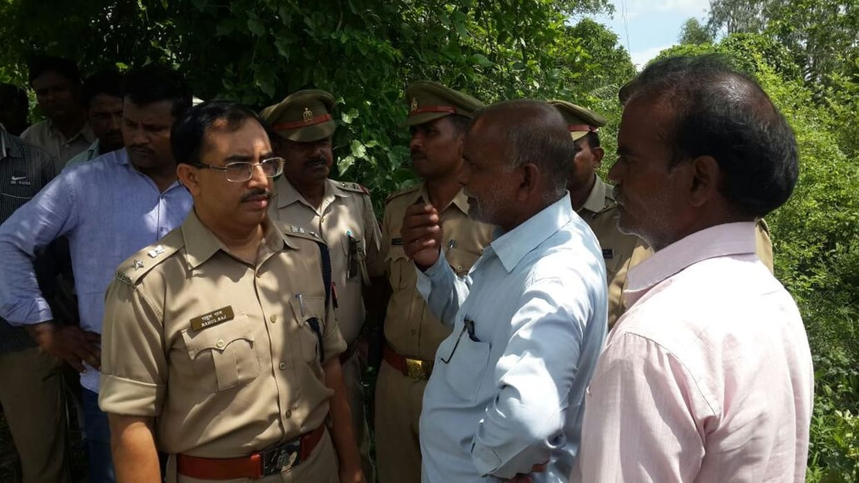 The body of aged was found in the bush