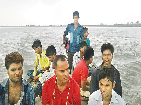 Third day of Bhimsen not shown immersed in the Ganges