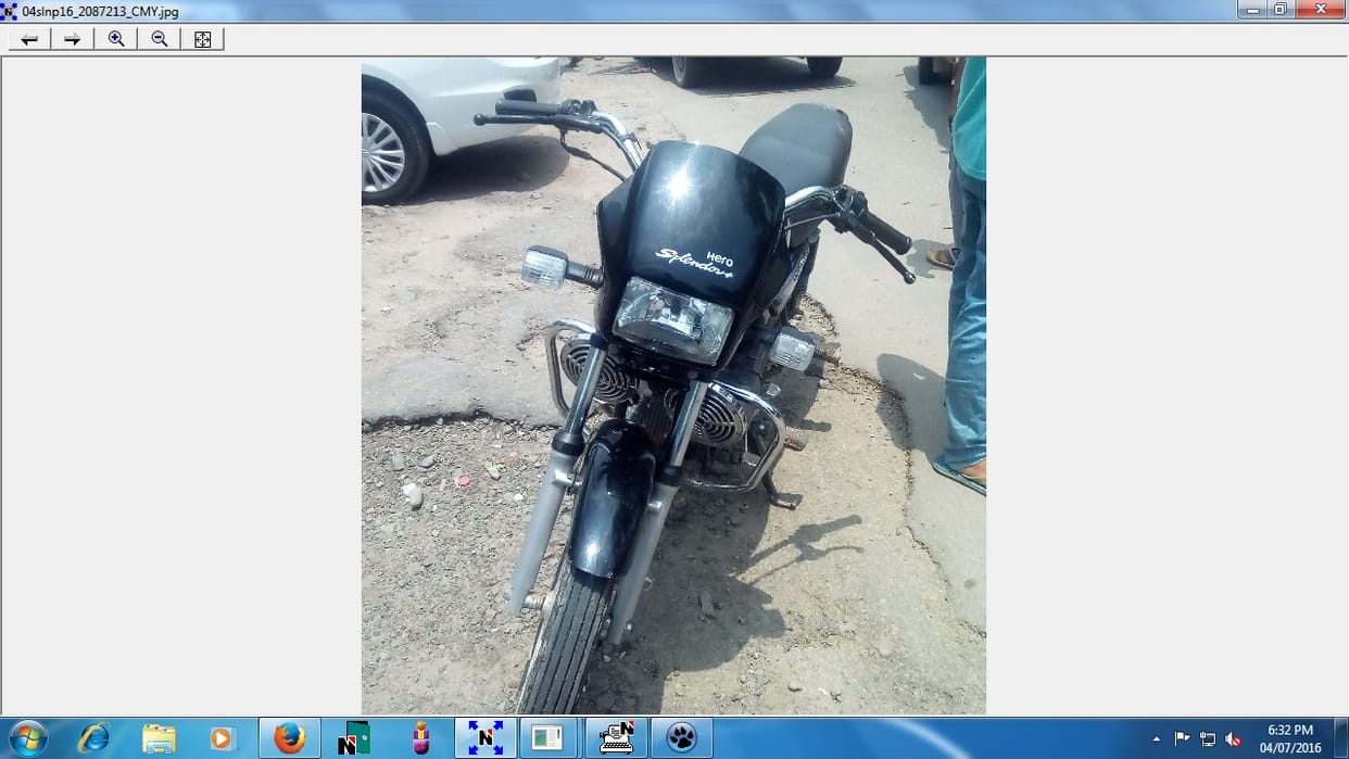 without number plate bike wandring in baddi
