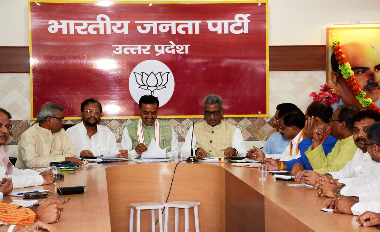BJP gives responsibilities to its MLAs.