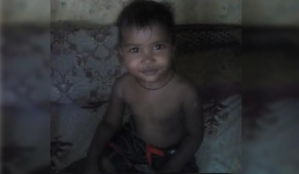 tempo crushed child, died in PGI