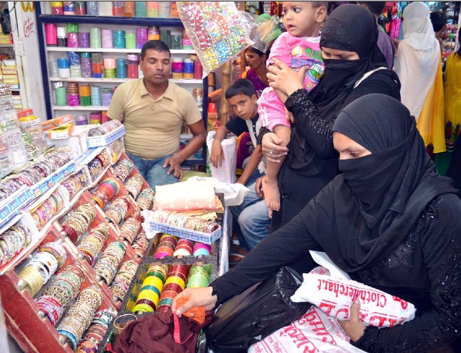 Eid was readied for market town