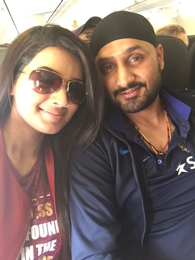 geeta basra present surprise gift to harbhajan singh on birthday