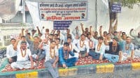 Government policies whipped fasting, workers, karnal