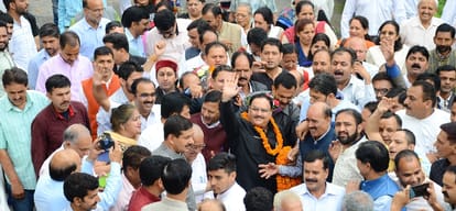 JP Nadda announce dream project, Health insurance for 40 crore people.