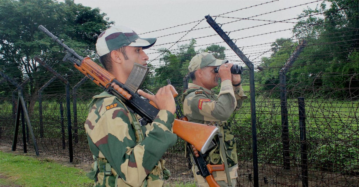 suspected terrorist near the Jammu-Punjab border