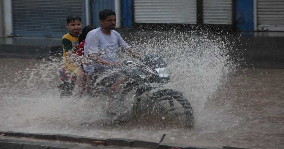 monsoon, monsoon in sirsa, 80mm rain, weather, raini day, sirsa
