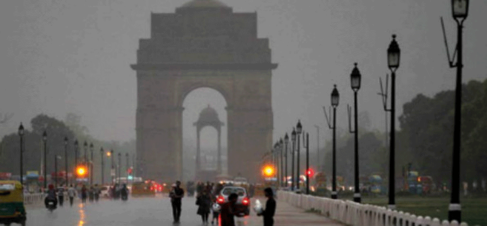 Next week there may be heavy rain in the capital, not lashed together across Delhi Cloud