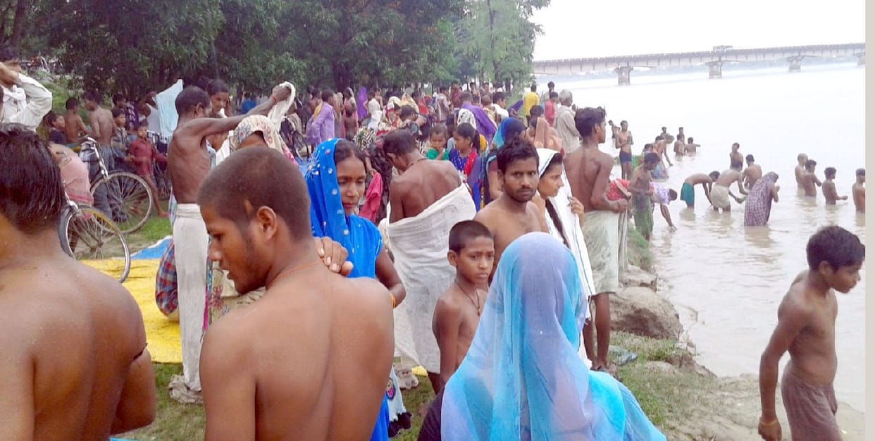 New Moon made a dip in holy rivers on Somwati