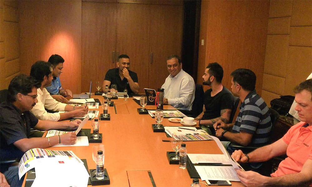 Virat Kohli, MS Dhoni Discuss Roadmap For Indian Cricket With Kumble and Dravid
