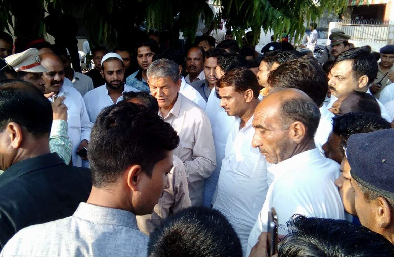 Uttarakhand CM harish rawat went in roza iftar program