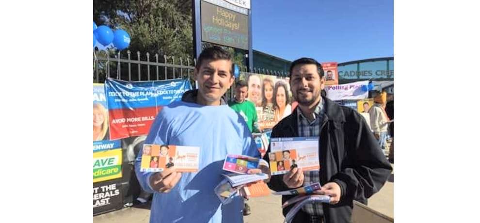vivek singha lose mp elections in australia