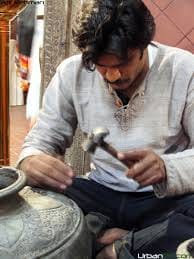 Lack of craftsmen in Moradabad