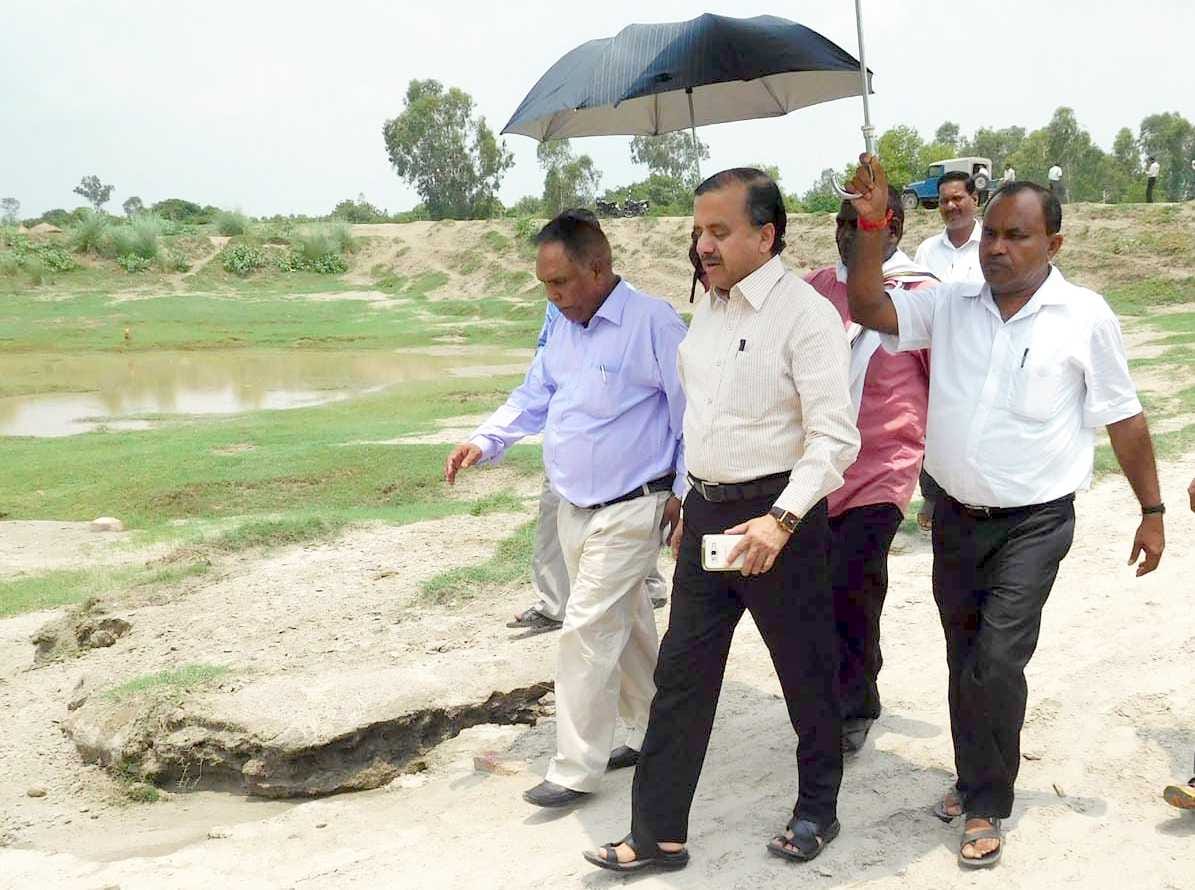 DM took the embankments The security arrangements