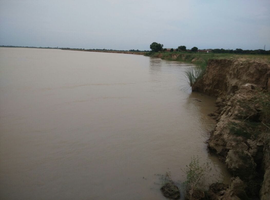 Gorra began to grow, the water level in Rapti