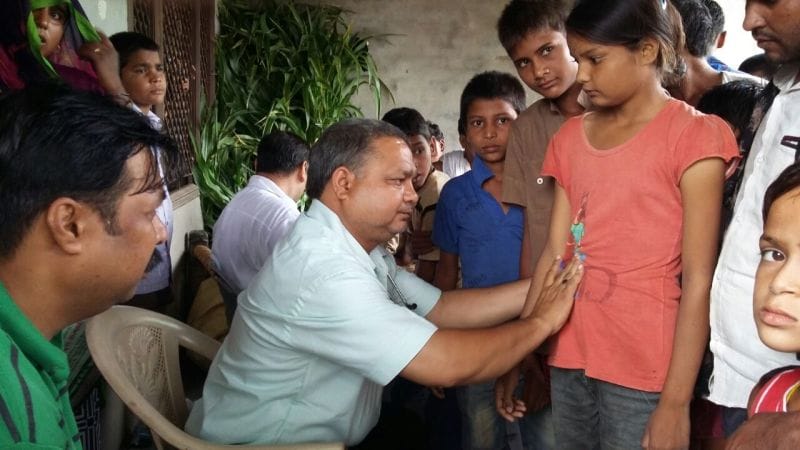 Diarrhoea in saunsa village