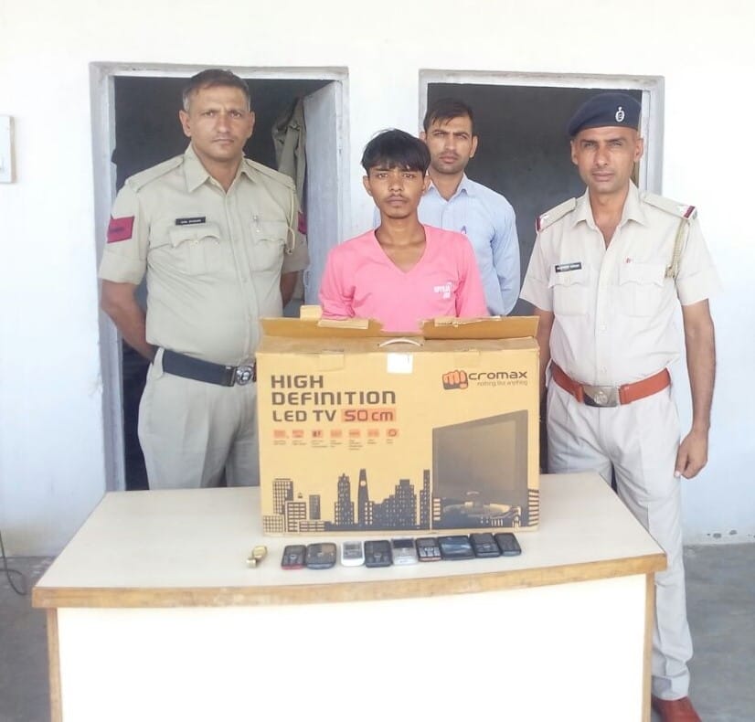 crime, theft, thief, robbery, bihar, arrest, rohtak, haryana, jail