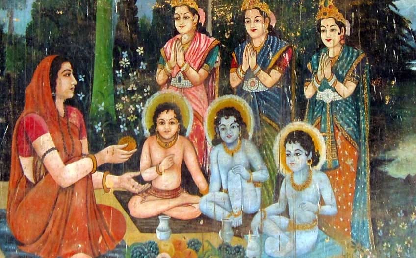 five sacred women in hindu mythology
