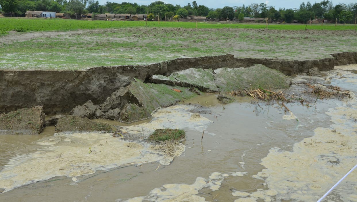 Flood enters in 16 villages