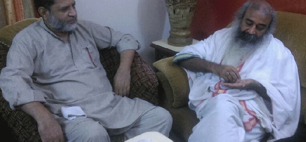 pidhadhishwar reached muslim welfare president house in ghaziabad