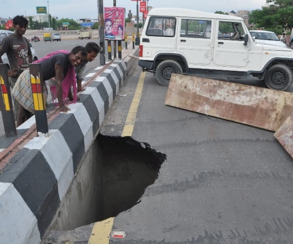 Bridge repairs begin, Monday opened the prospect