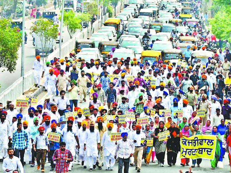 clash, clash in aap and akali workers in ludhiana, ludhiana clash
