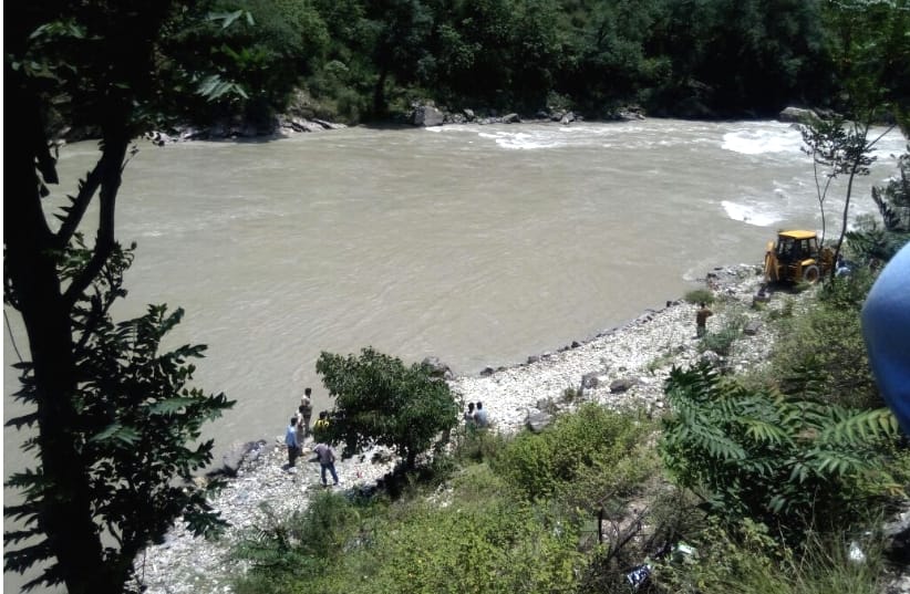 Nano Car recovered from Beas River.