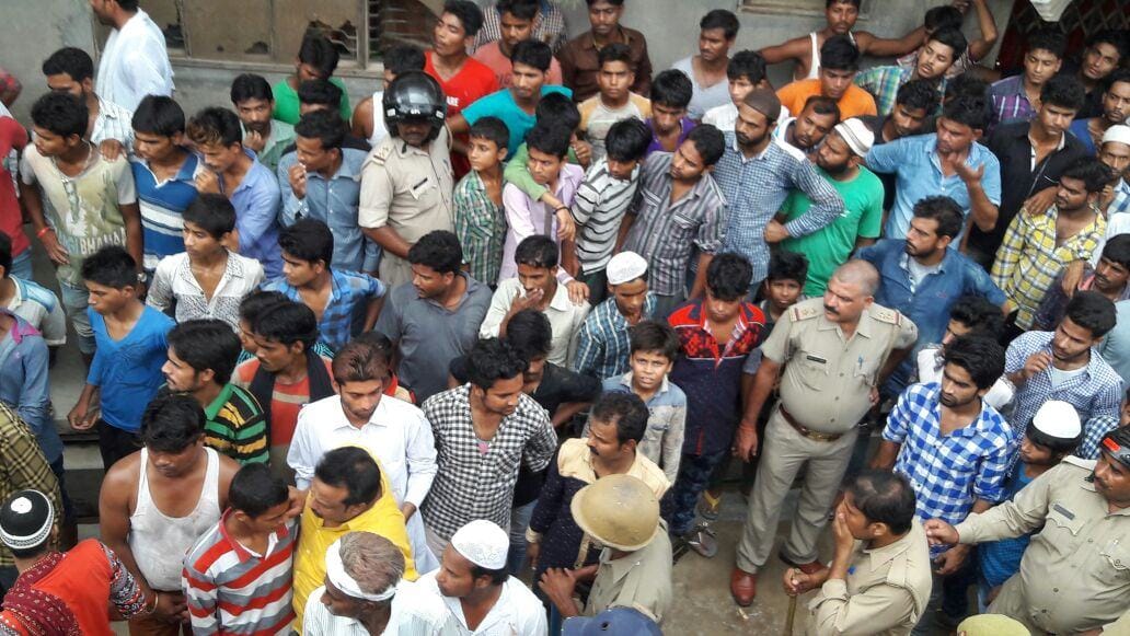 A man get shot in Kakori in Lucknow.