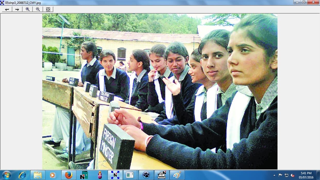Youth Parliament in chayal school