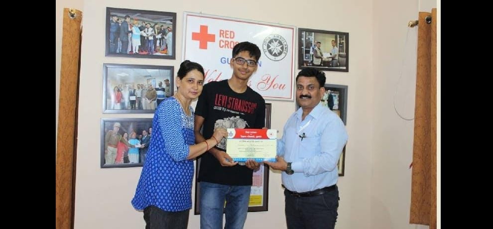 pranav born in gurgaon doing social work