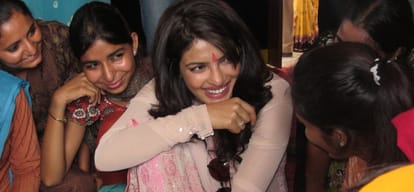 Priyanka chopra interaction session with girls from haryana at amar ujala foundation programme