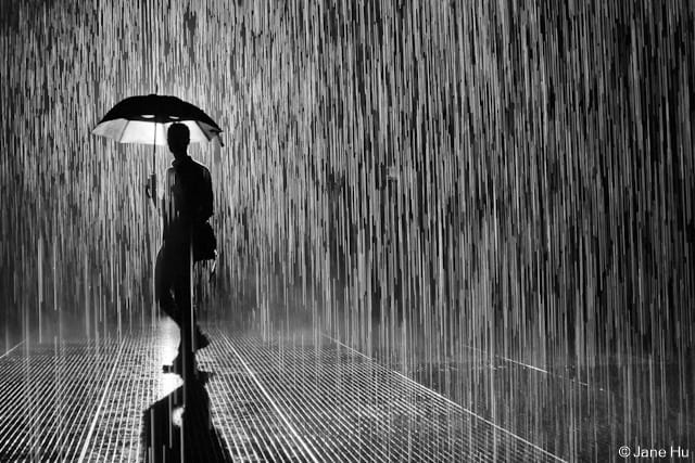 rain road