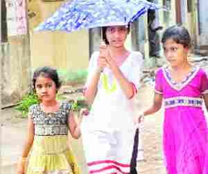 Rain brings respite from heat